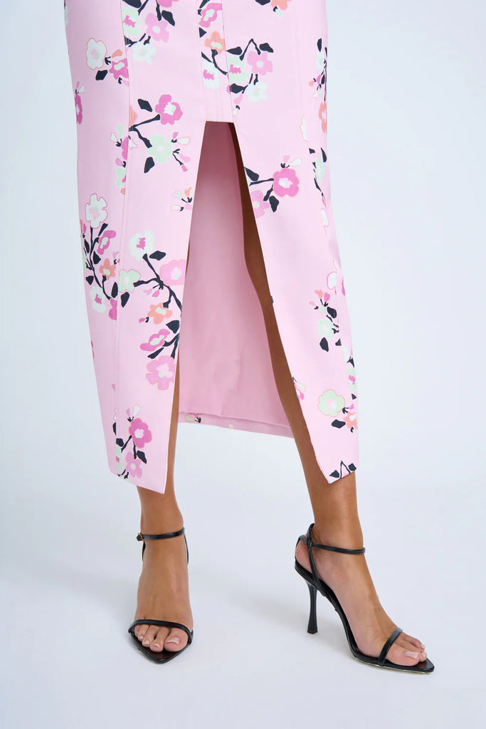 By Johnny Floral Romance Midi Dress