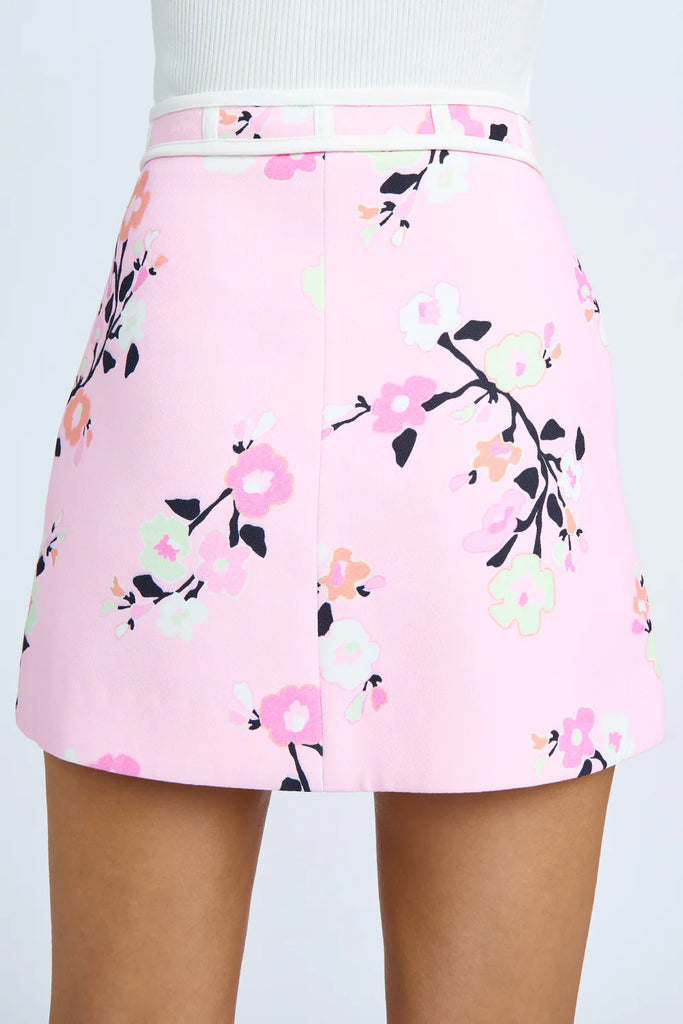 By Johnny Floral Romance Mini Skirt