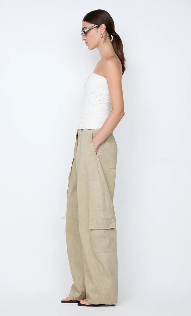 Belle Strapless Top (Ivory)