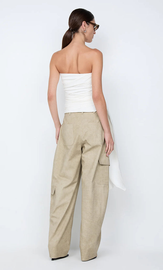 Belle Strapless Top (Ivory)