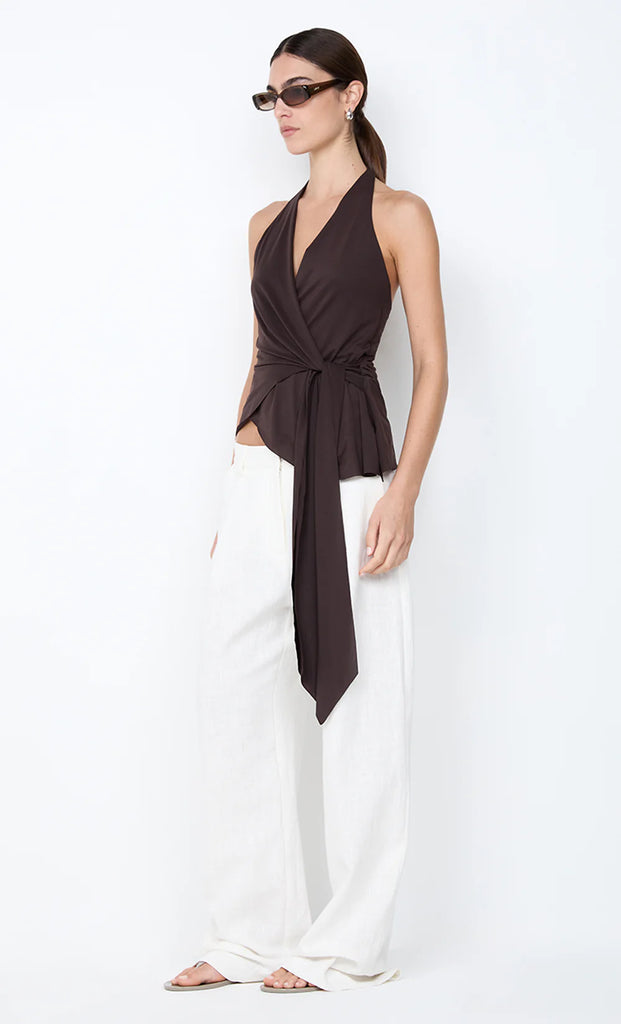 Mia Halter Top (Dark Chocolate)