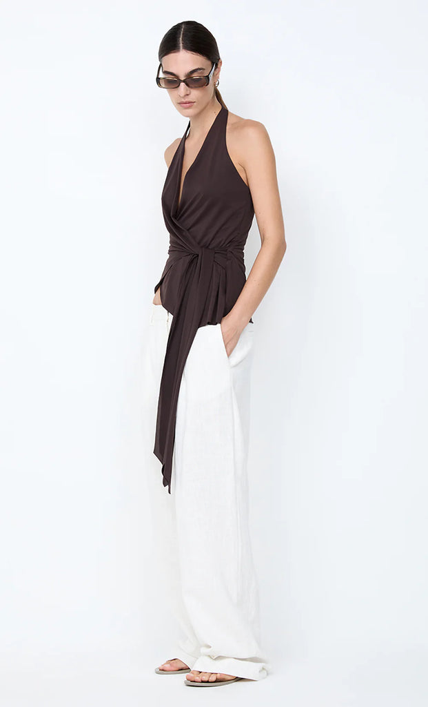 Mia Halter Top (Dark Chocolate)