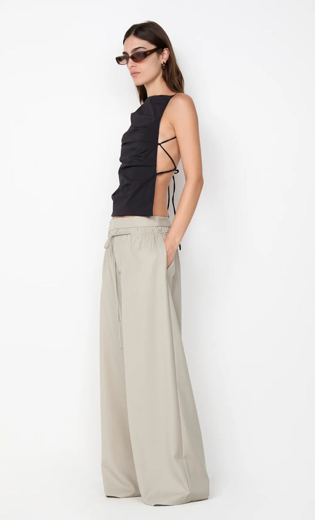 Allira Tie Top (Black)