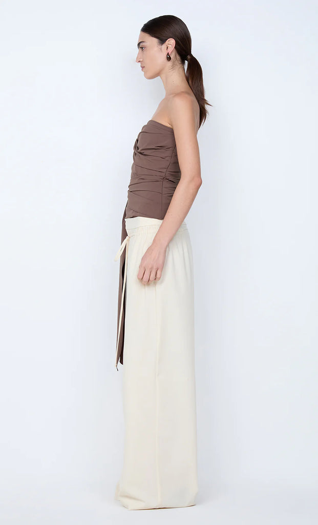 Belle Strapless Top (Milk Chocolate)