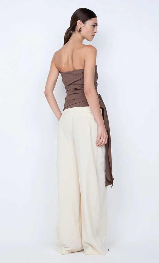 Belle Strapless Top (Milk Chocolate)