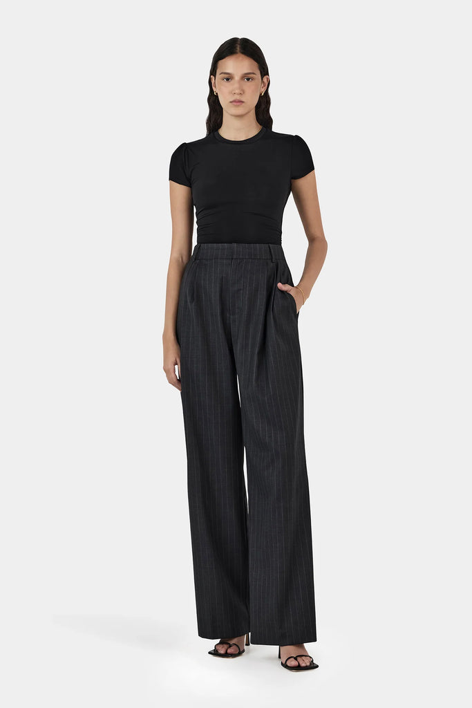 Hansen & Gretel Hamilton Suit Pant (Charcoal Stripe)
