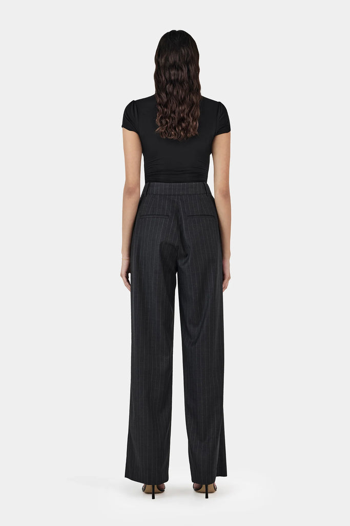 Hansen & Gretel Hamilton Suit Pant (Charcoal Stripe)
