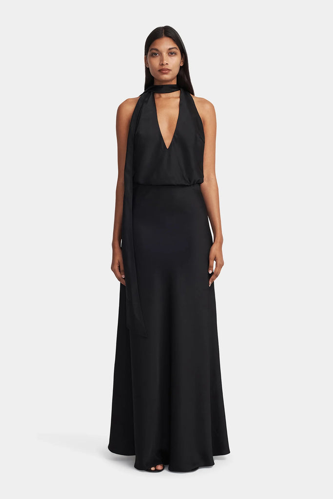 Harper Halter Top (Black)