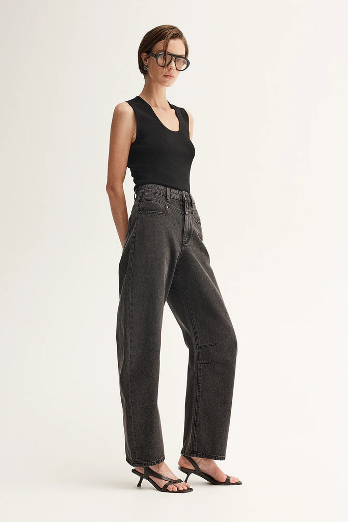 Chelsea Denim Jean (Black)