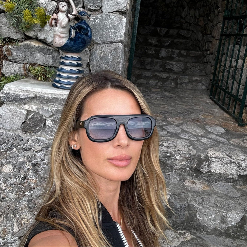 Soda Shades x Rozalia Russian Shade 004 (Black/Blue)