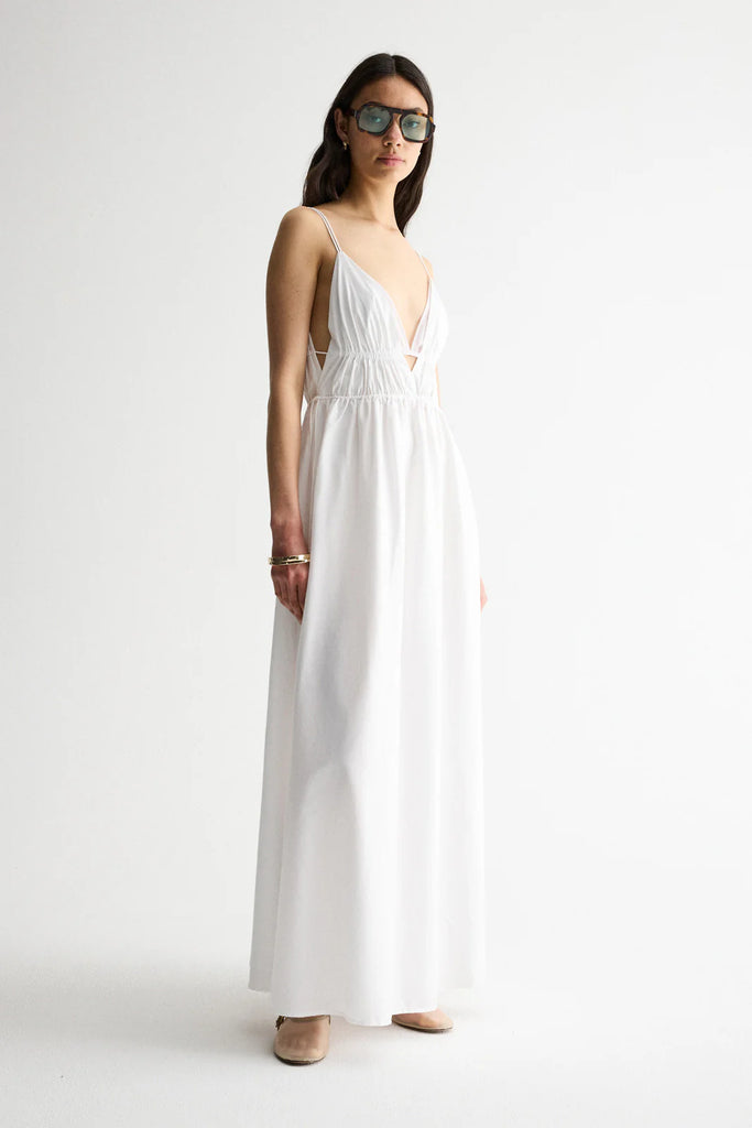 Elka Collective Clove Dress (White)