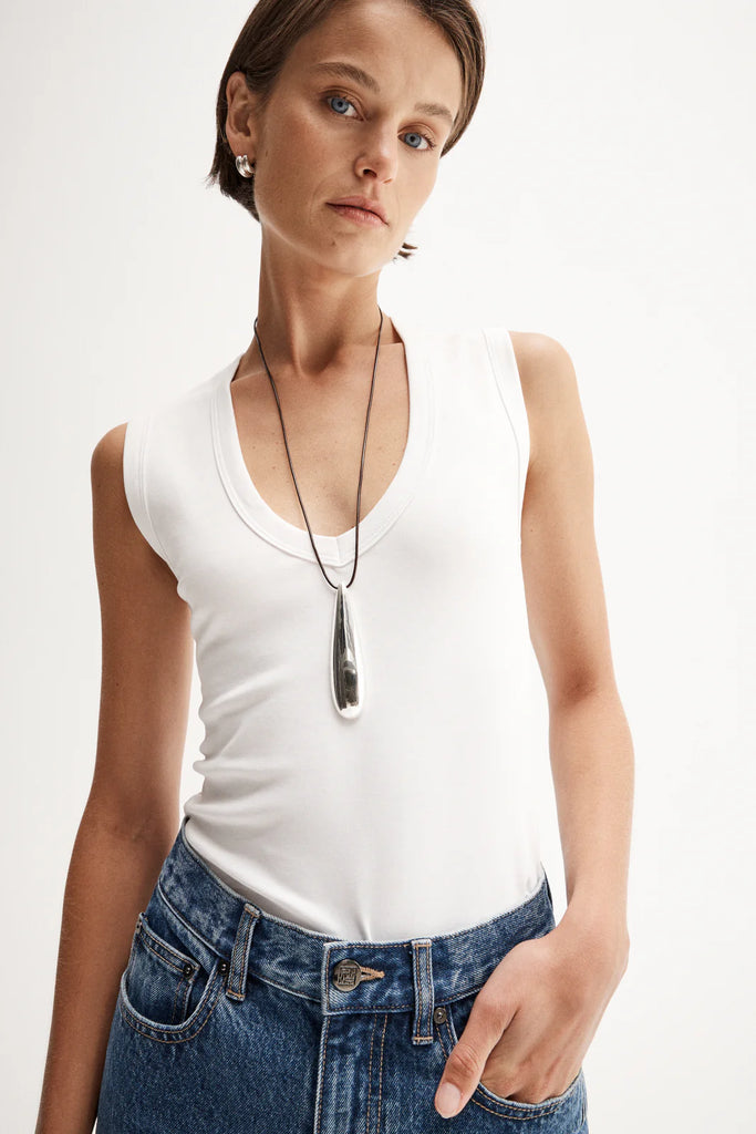 Elka Riley Tank (White)