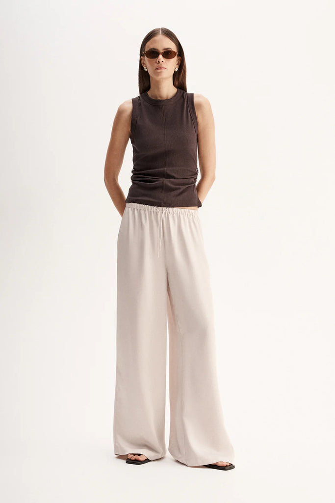 Charlie Brown Rib Top (Chocolate)