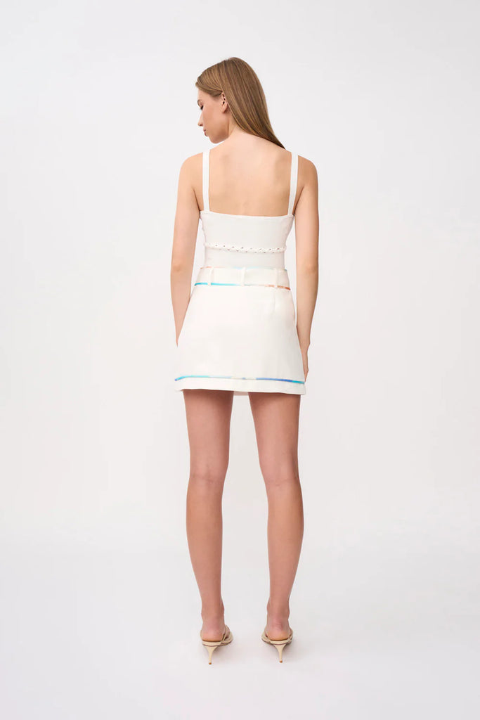 By Johnny Loop Knit Top (Ivory)