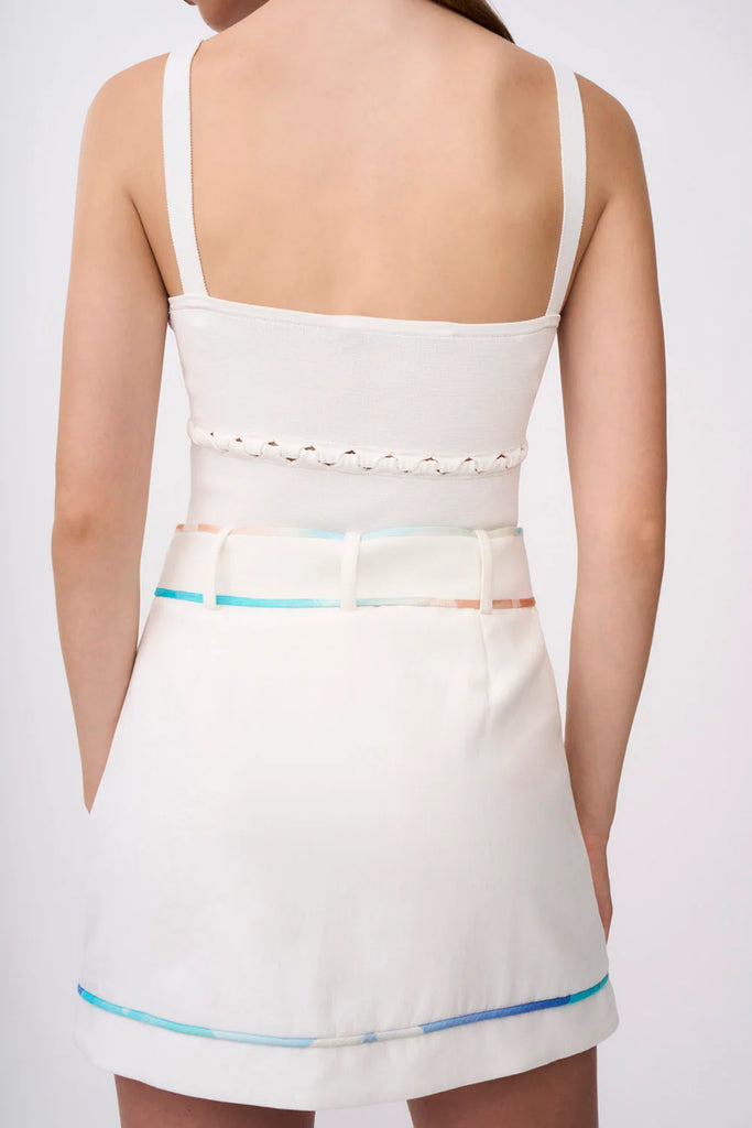 By Johnny Loop Knit Top (Ivory)