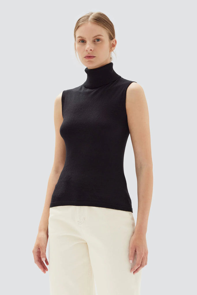 Assembly Label Marcella Cotton Cashmere Top