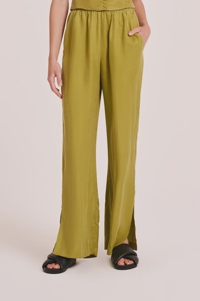 Nude Lucy Dara Cupro Pant (Pickle)