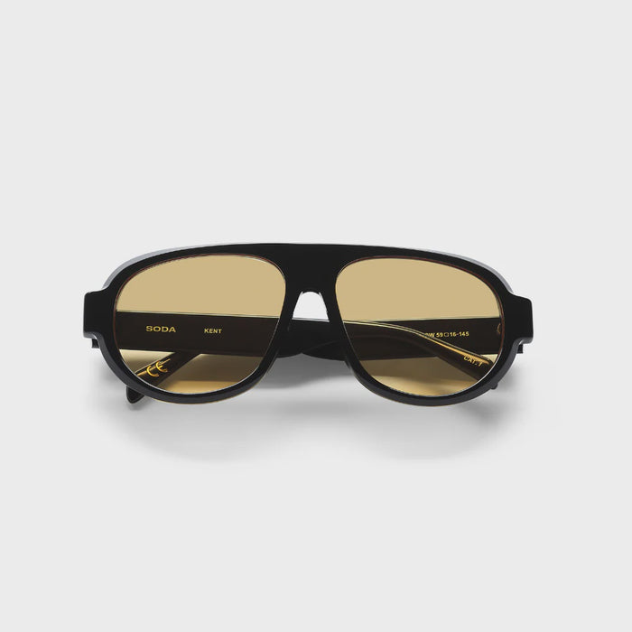 Soda Shades Kent (Black/Yellow)