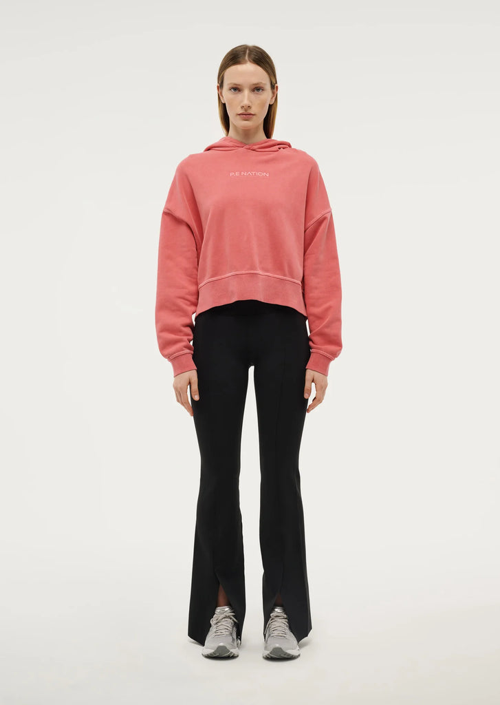 PE Nation Transition Hoodie (Washed Poppy Red)