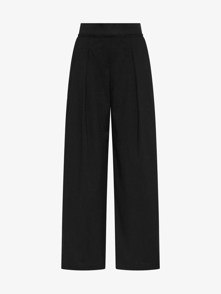 Marcelli Pant (Black/White Stripe)