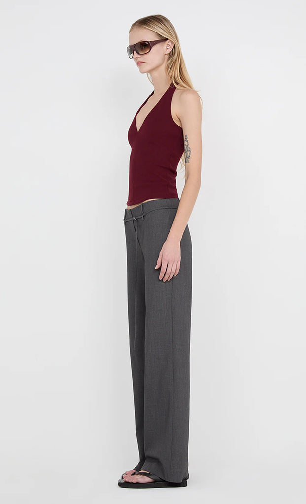 Bec & Bridge Ione Halter Top (Plum)