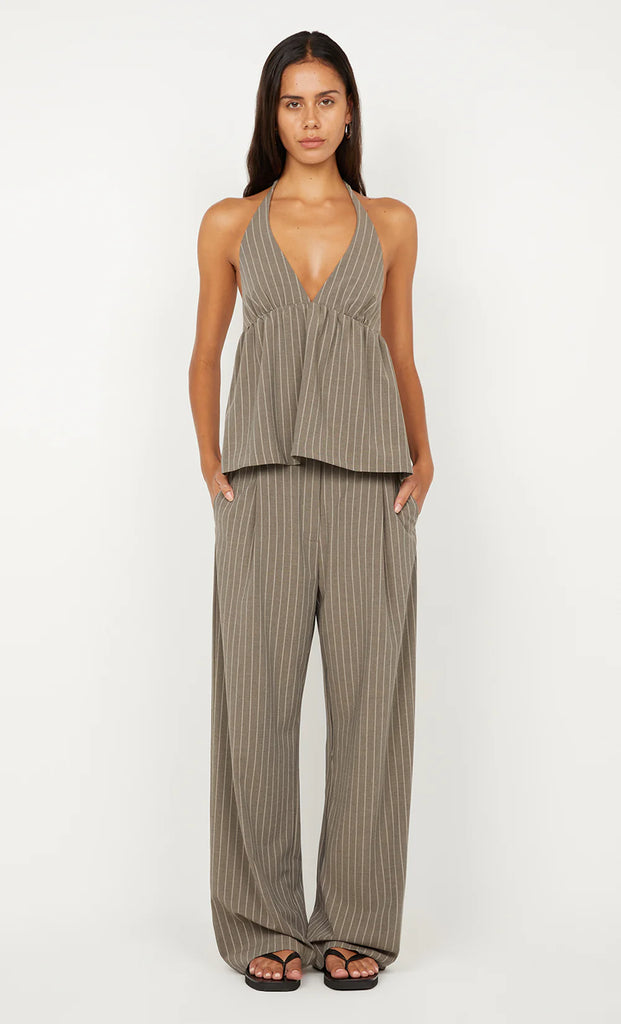 Jonni Pant (Charcoal Stripe)