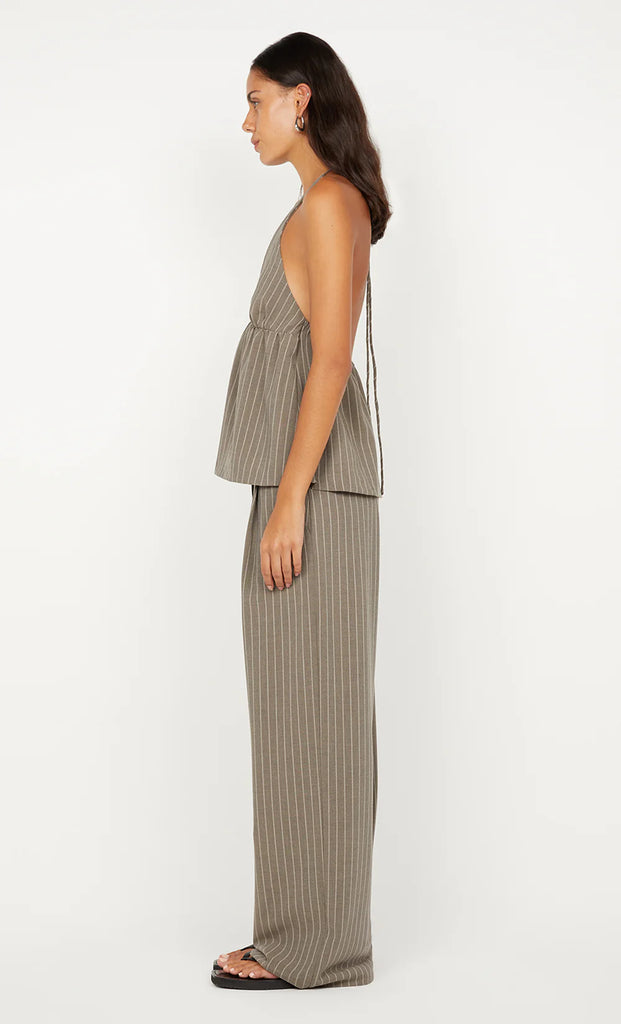 Jonni Halter Top (Charcoal)