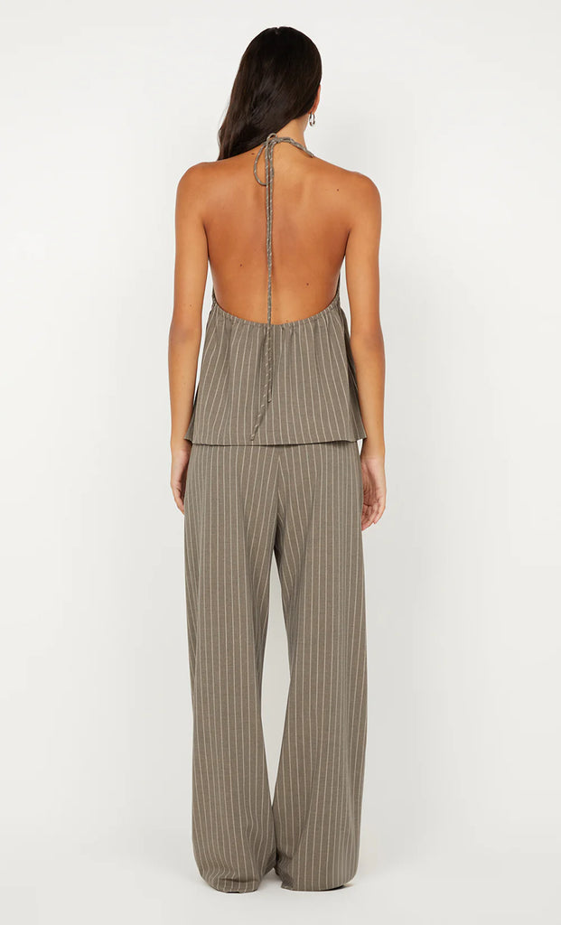 Jonni Halter Top (Charcoal)