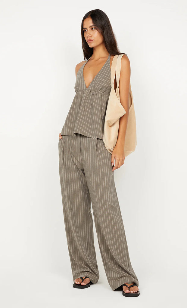 Jonni Halter Top (Charcoal)