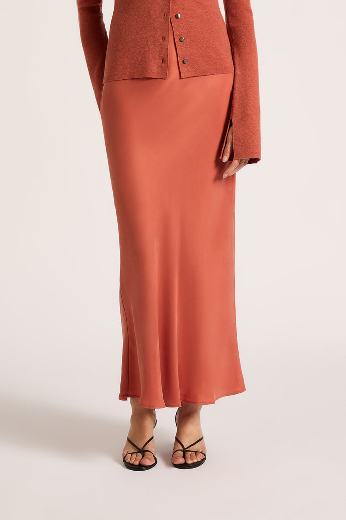 Nude Lucy Lea Cupro Skirt (Rose)