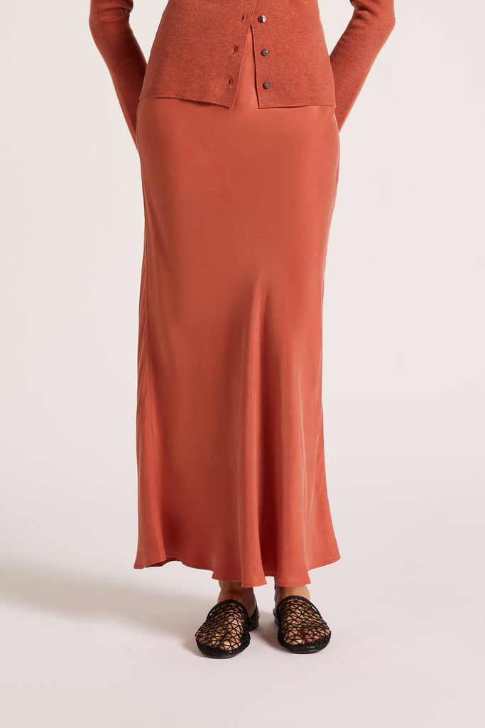 Nude Lucy Lea Cupro Skirt (Rose)