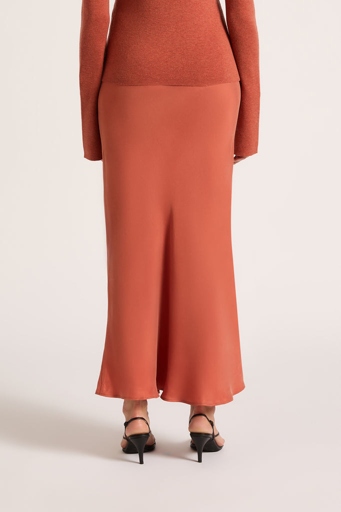 Nude Lucy Lea Cupro Skirt (Rose)