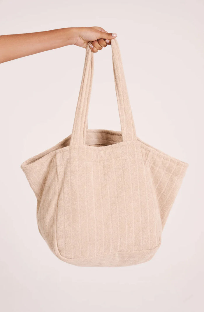 Nude Lucy Terry Beach Bag (Natural)