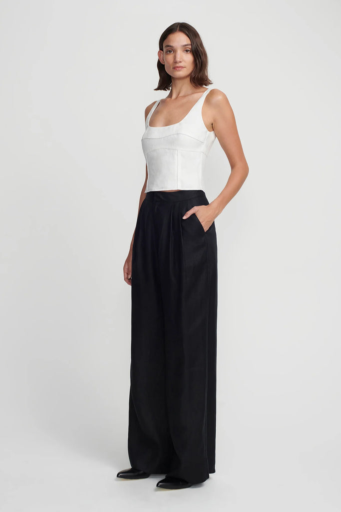 Hansen & Gretel Tangela Bustier Top (White)