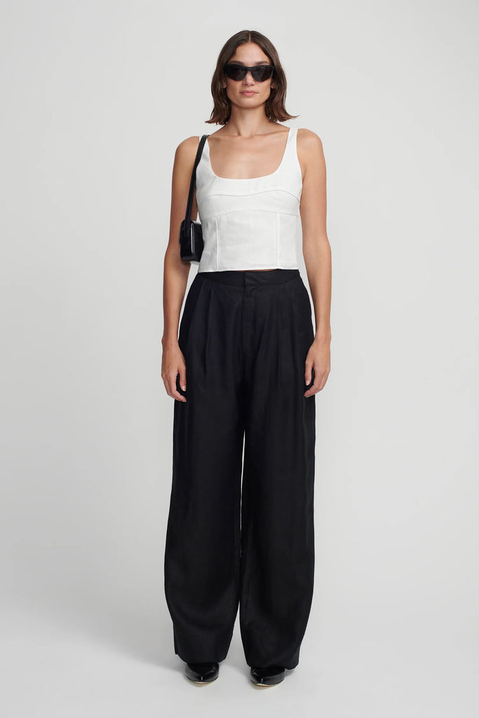 Hansen & Gretel Tangela Bustier Top (White)