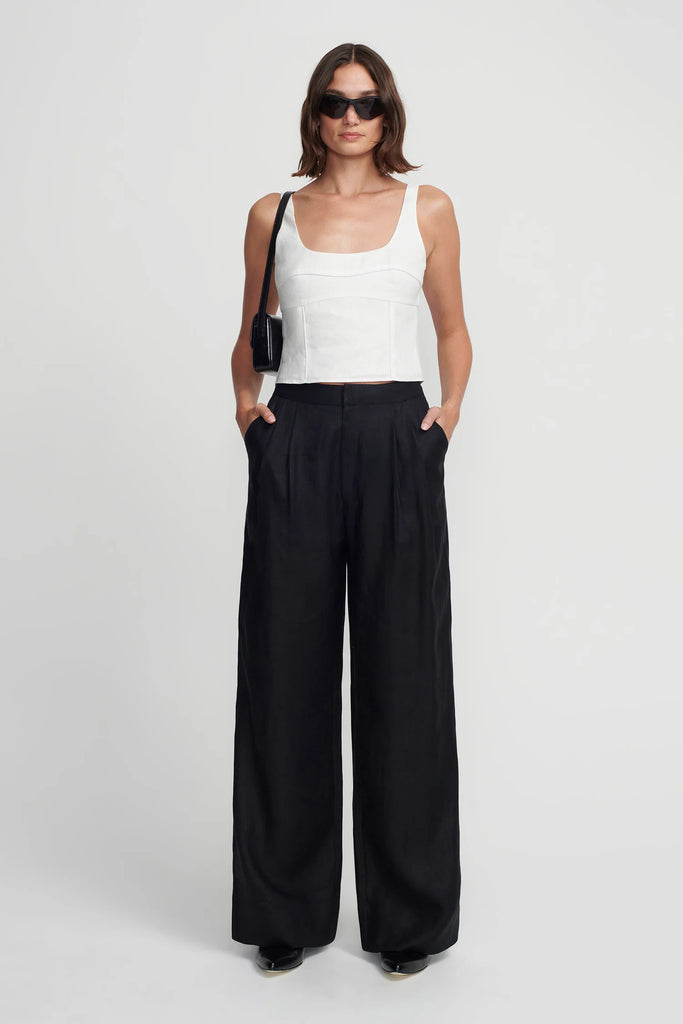 Hansen & Gretel Tangela Bustier Top (White)