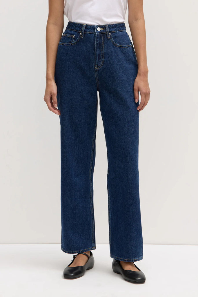 Vintage Straight Jeans (Heritage Blue)