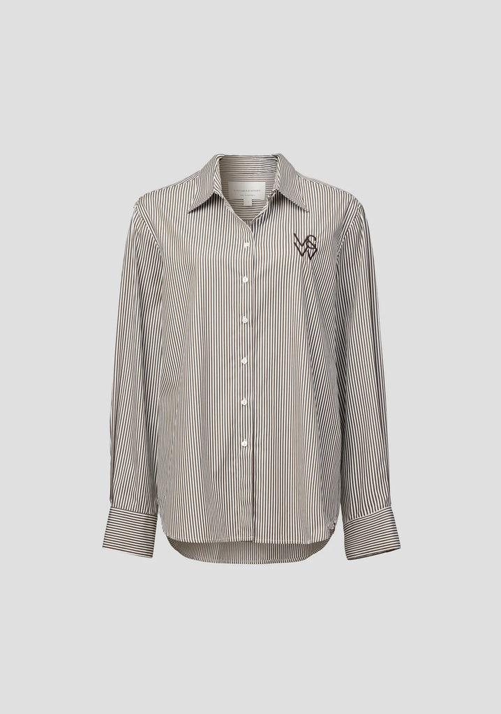 Trinity Shirt (Cocoa Stripe)