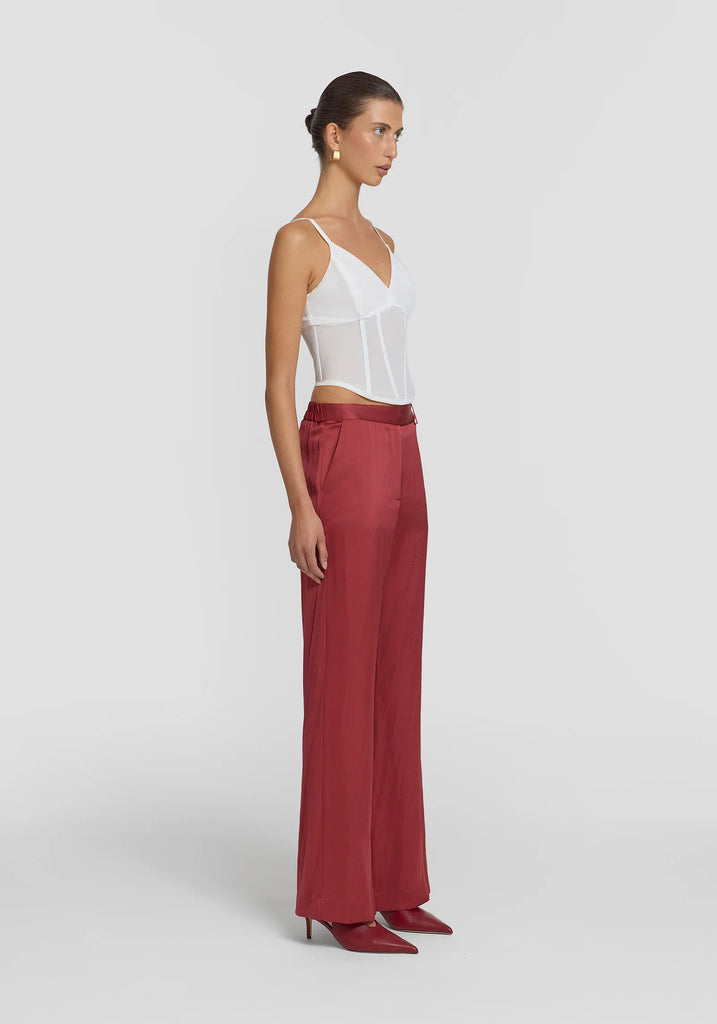 Deluxe Pant (Dark Sherry)