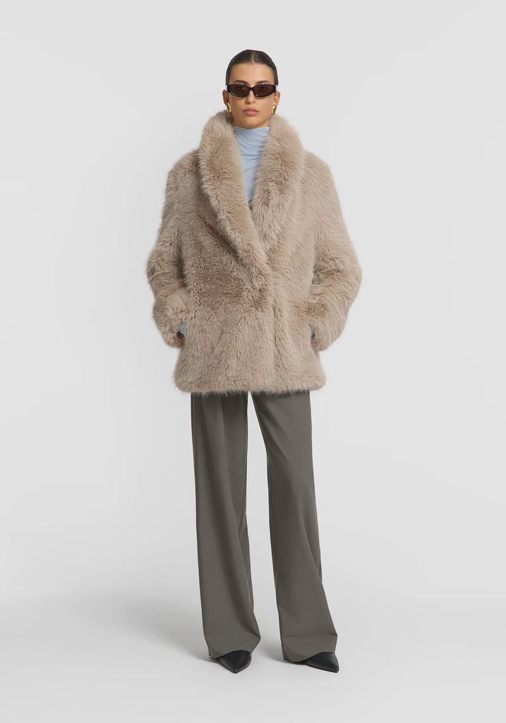 Montana Coat (Oat/Beige)