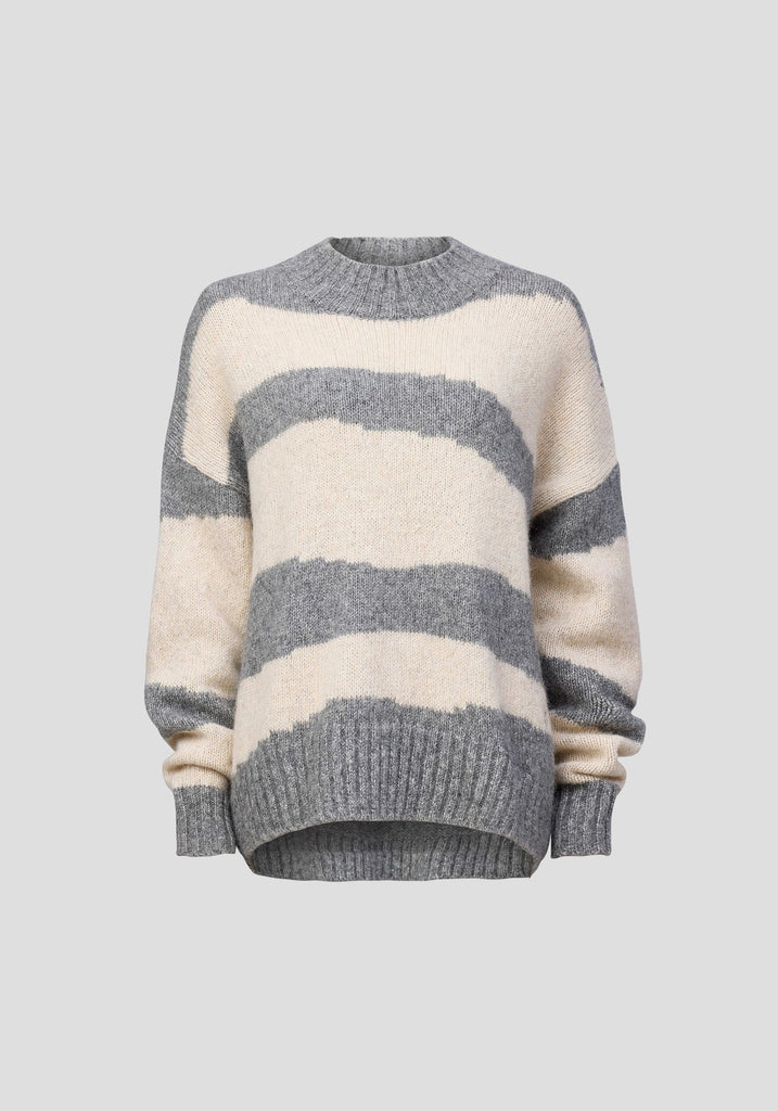 Dalliance Knit (Bone Grey Marle)