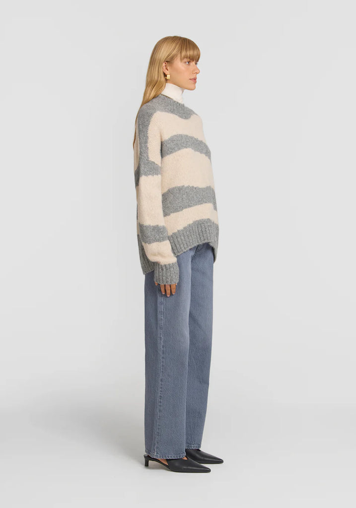 Dalliance Knit (Bone Grey Marle)