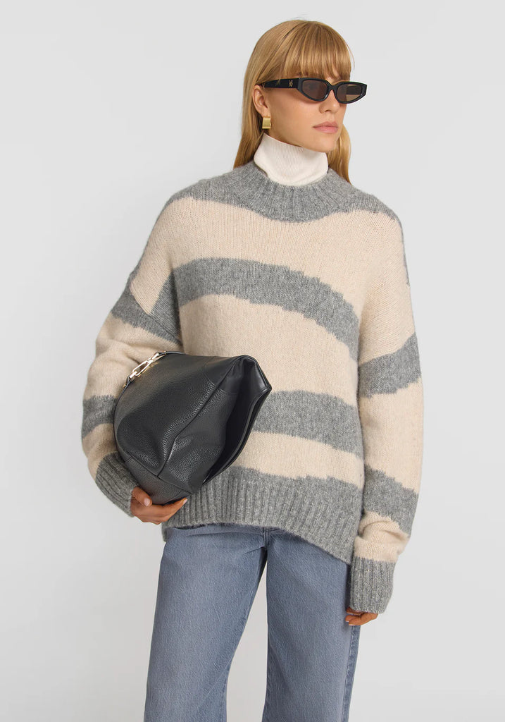 Dalliance Knit (Bone Grey Marle)