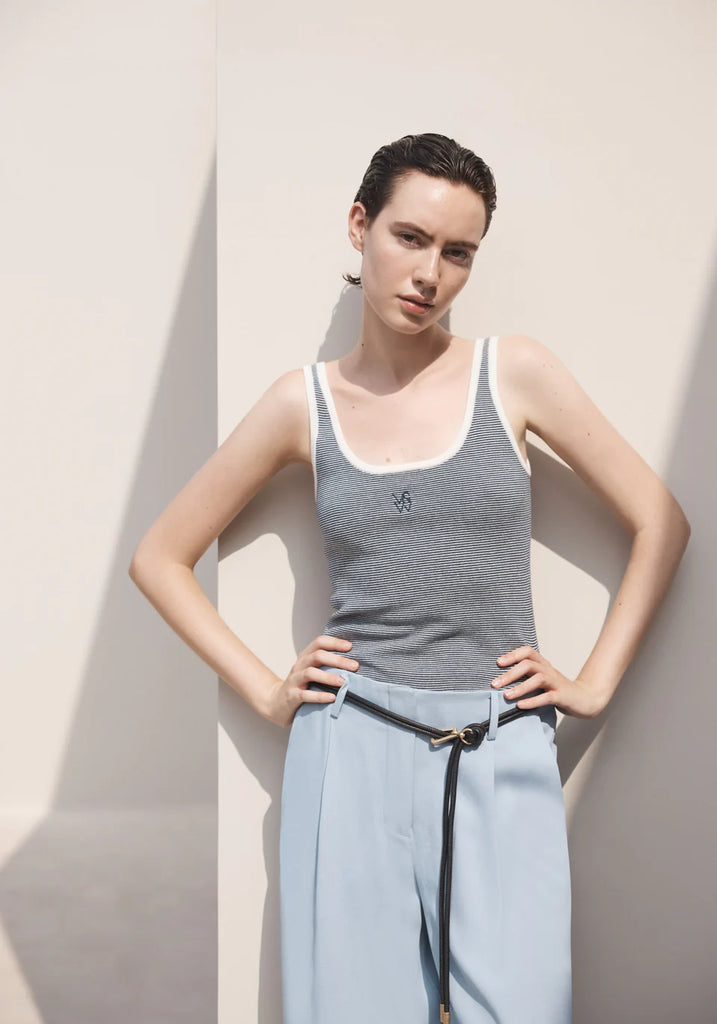 Chronicle Tank (French Navy Stripe)