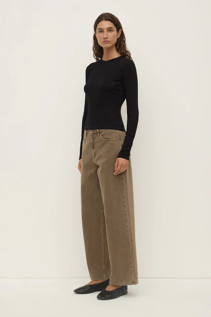 Zali Long Sleeve Tee (Black)