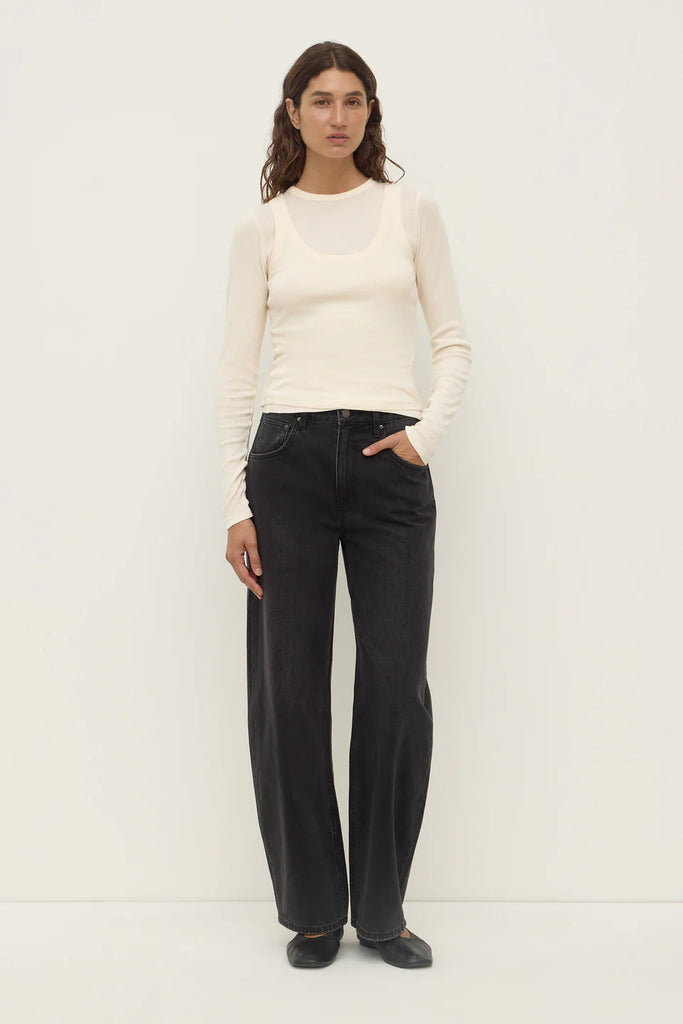 Zali Long Sleeve Tee (Cream)