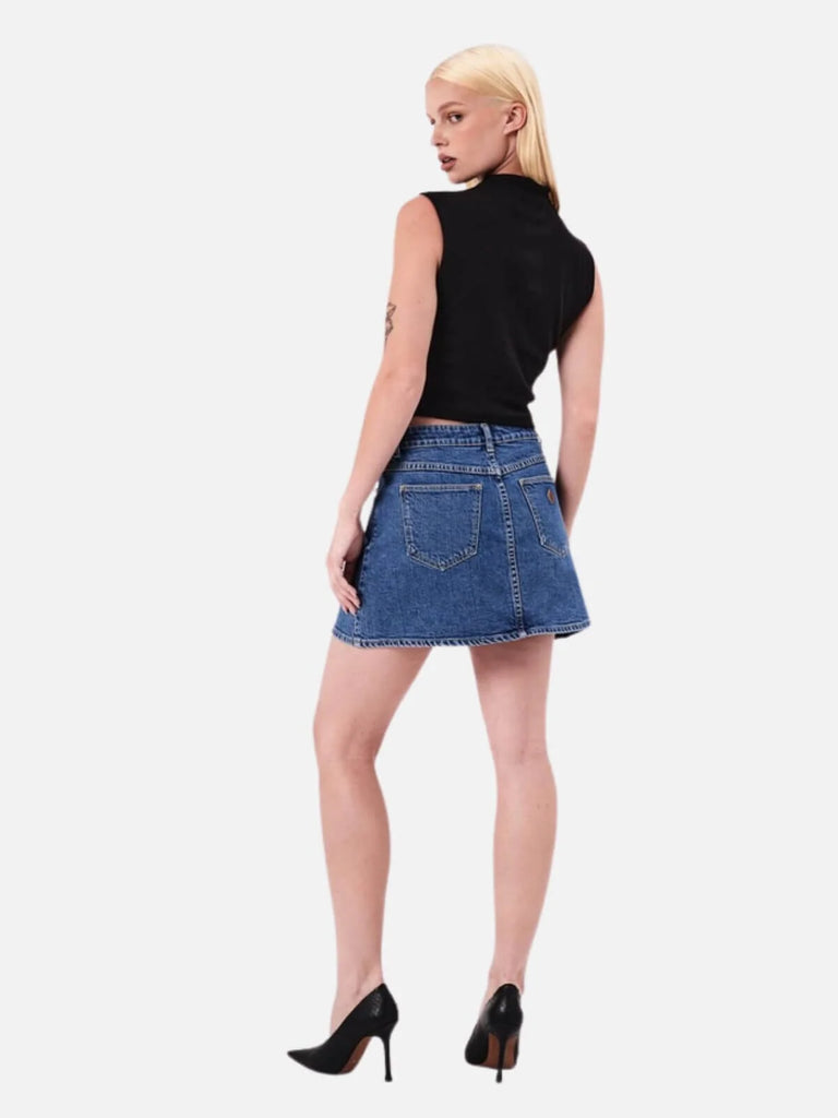 Abrand Aline Skirt Reese (Mid Vintage Blue)