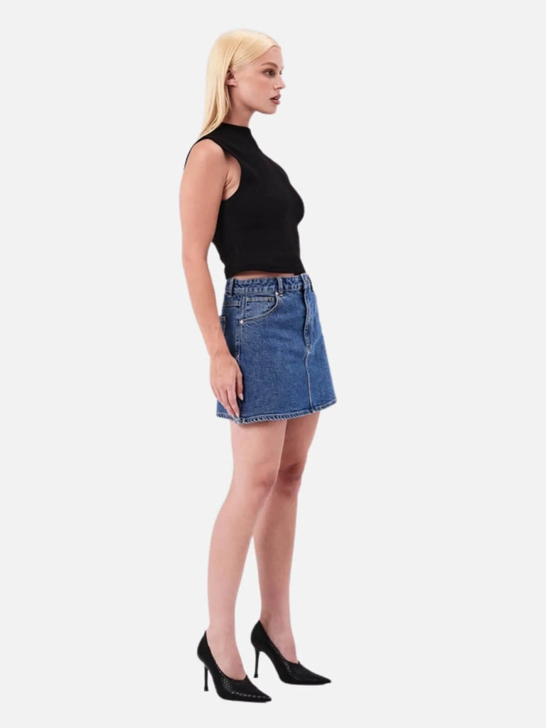 Abrand Aline Skirt Reese (Mid Vintage Blue)