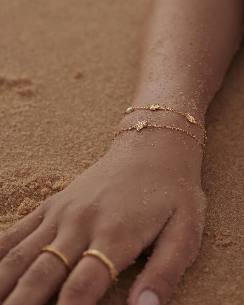 Ocean Dreaming Bracelet (18k Gold Vermeil)