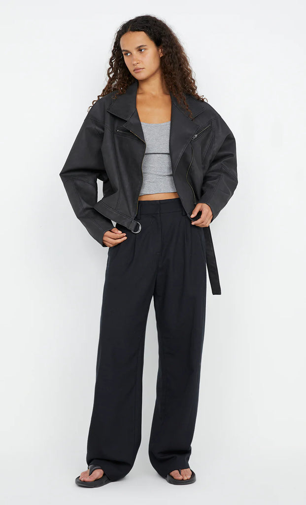 Davie Bomber (Washed Black)
